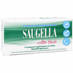 SAUGELLA COTTON TOUCH HYGIENIC PADS MINI 16 UNITS