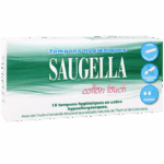 SAUGELLA COTTON TOUCH NORMAL HYGIENIC PAD 16 UNITS