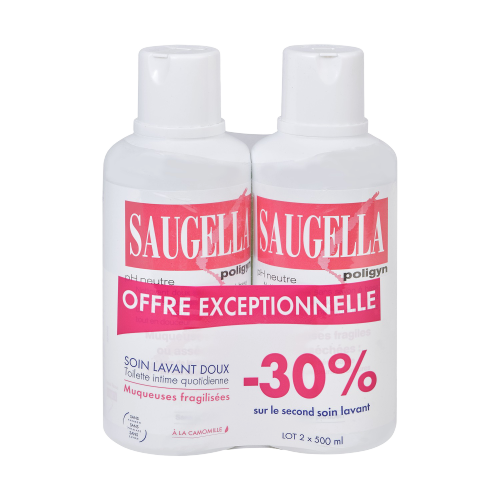 SAUGELLA POLIGYN INTIMATE HYGIENE CARE 2X500ML