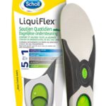 SCHOLL LIQUIFLEX INSOLES DAILY SUPPORT SIZE L 41 TO 46 5 1 PAIR