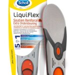 SCHOLL LIQUIFLEX REINFORCED SUPPORT INSOLES SIZE L 41 TO 46 5 1 PAIR