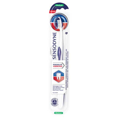 SENSODYNE TOOTHBRUSH SENSITIVITY AND GUMS MEDIUM