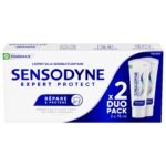 SENSODYNE TOOTHPASTE REPAIRS AND PROTECTS FRESH MINT 2 TUBES OF 75ML