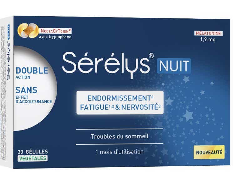 SERELYS NIGHT 30 VEGETABLE CAPSULES