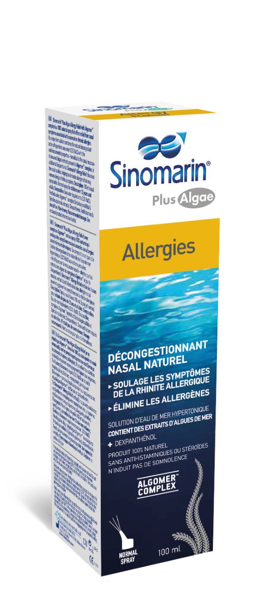 SINOMARIN PLUS NATURAL NASAL DECONGESTANT ALLERGIES 100ML