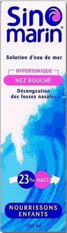 SINOMARIN SEA WATER SOLUTION FOR BABIES AND CHILDREN 100ML