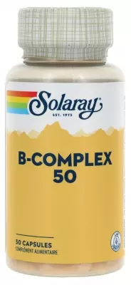 SOLARAY B COMPLEX 50 CAPSULES