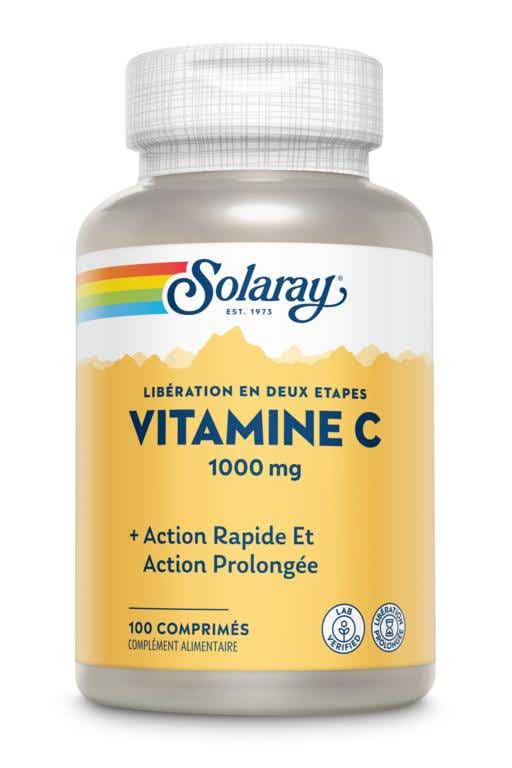 SOLARAY VITAMIN C 1000 MG 100 CAPSULES