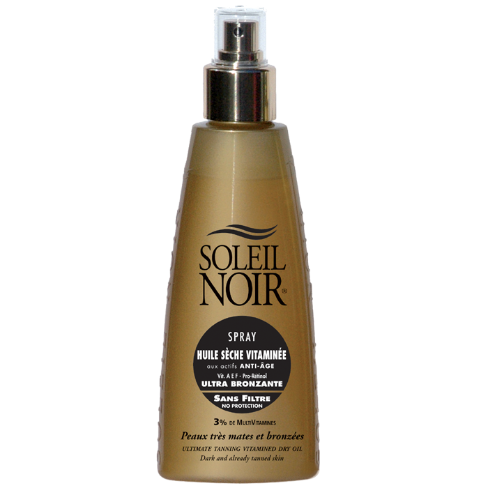 SOLEIL NOIR SPRAY VITAMIN DRY OIL WITHOUT FILTER 150ML