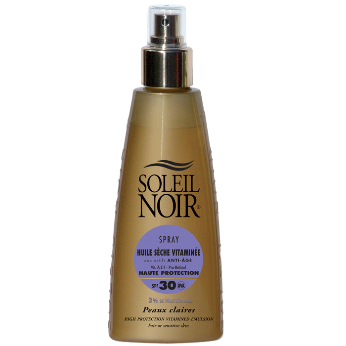 SOLEIL NOIR VITAMIN DRY OIL SPRAY SPF 30 150ML