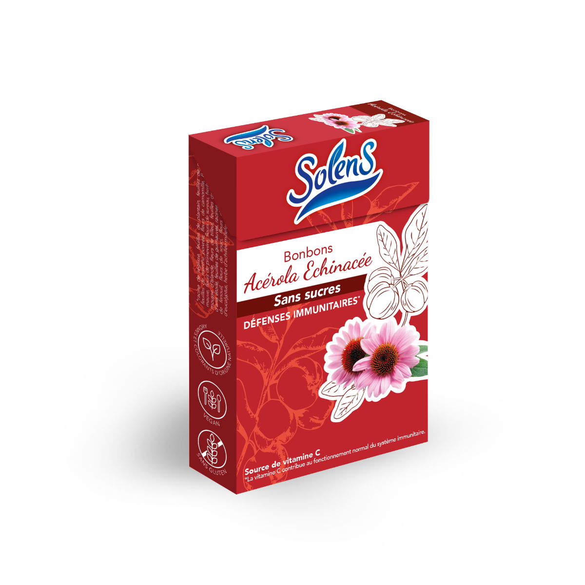 SOLENS SUGAR-FREE ACEROLA ECHINACEA CANDY 50G