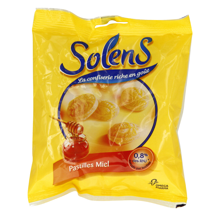 SOLENS HONEY TABLETS 100G