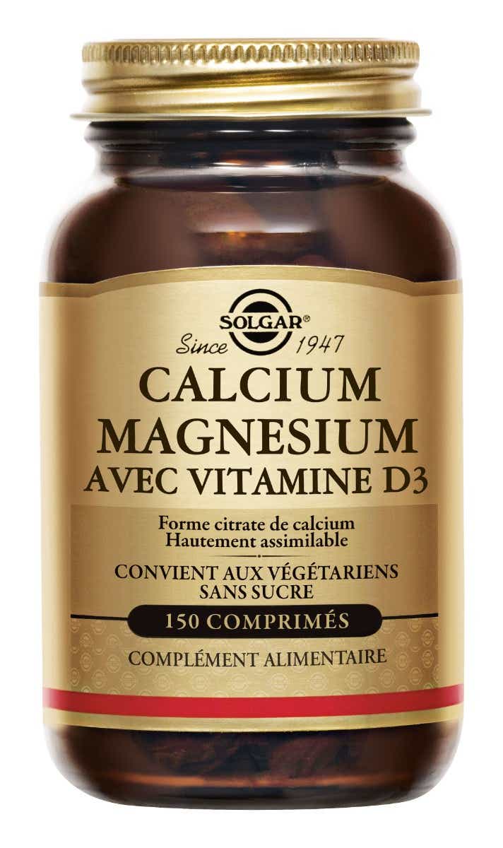 SOLGAR CALCIUM MAGNESIUM VITAMIN D3
