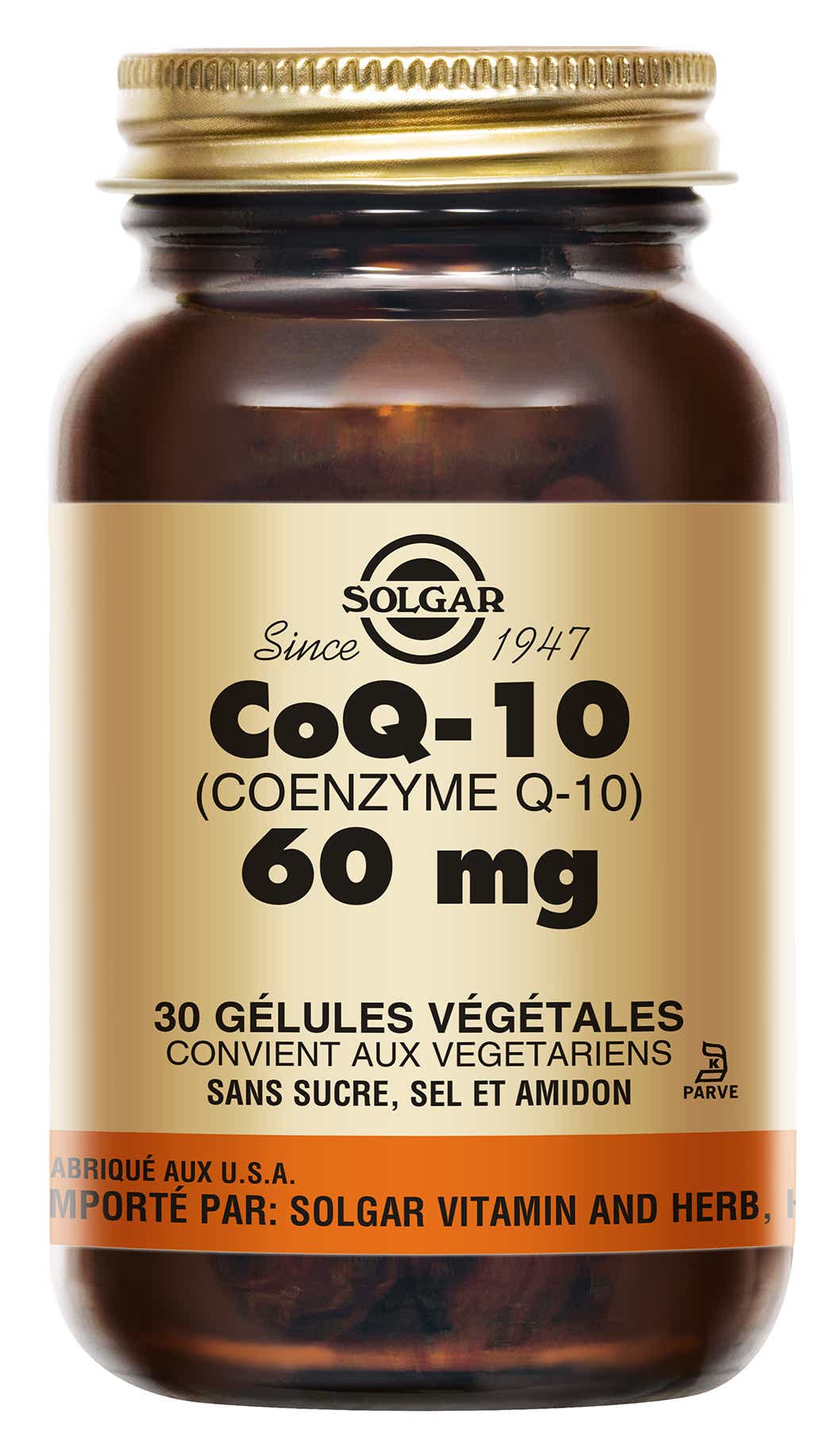 SOLGAR COQ 10 60 MG 30 VEGETABLE CAPSULES