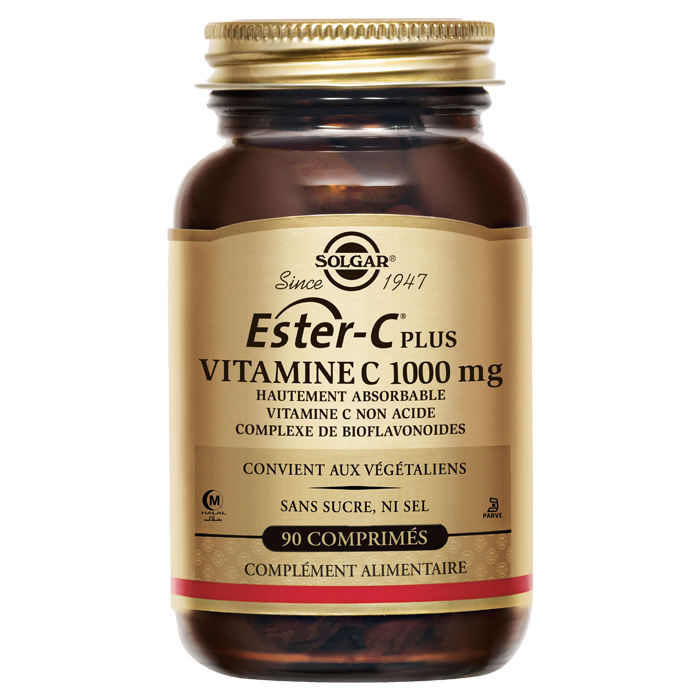 SOLGAR ESTER C PLUS VITAMIN C 1000MG 90 TABLETS