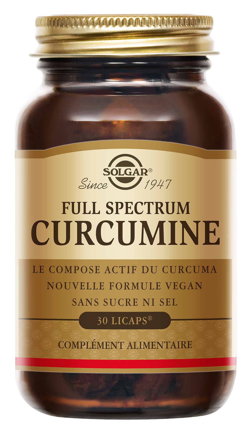 SOLGAR FULL SPECTRUM CURCUMIN 30 SOFTGELS