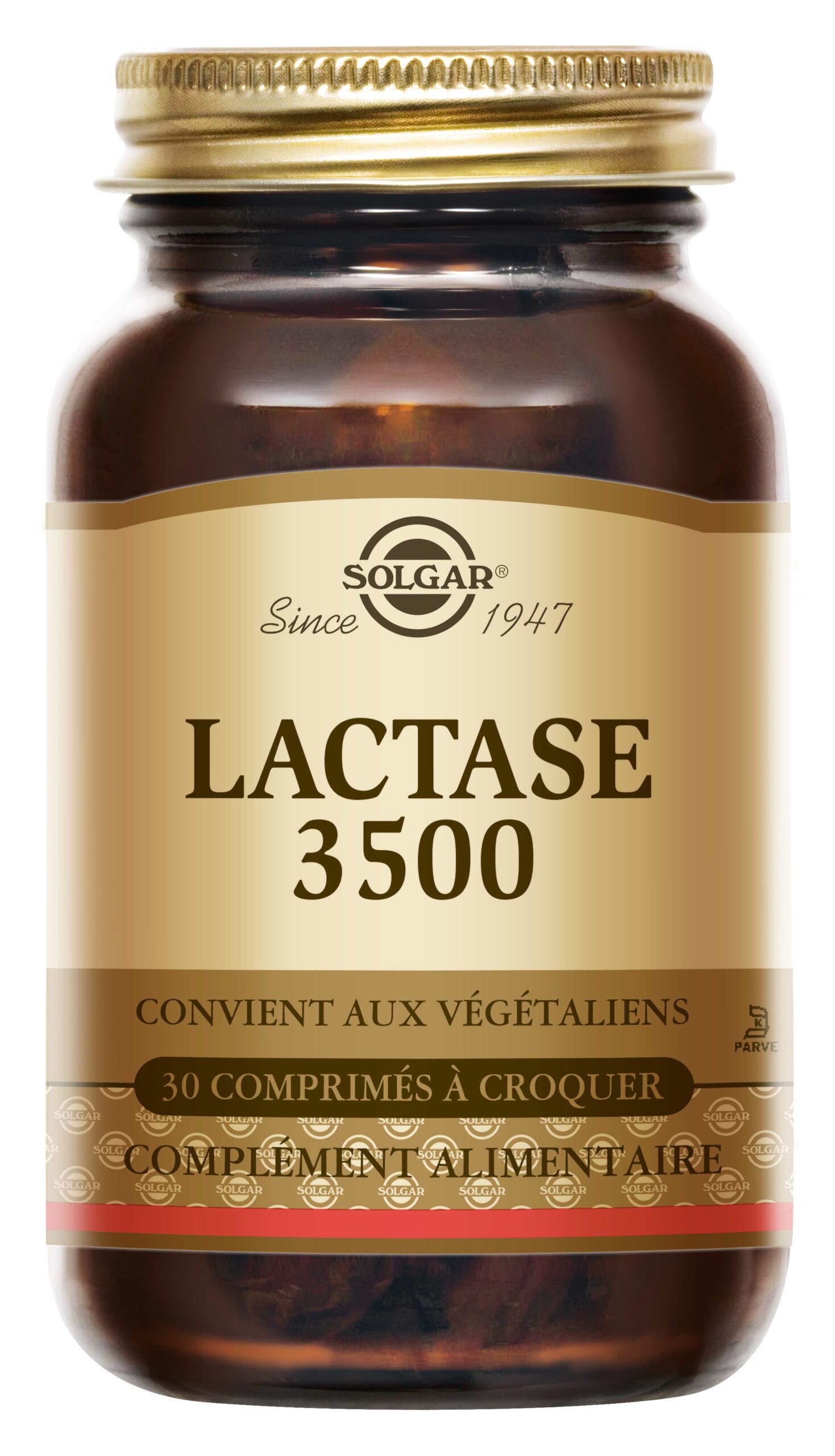 SOLGAR LACTASE 30 CHEWABLE TABLETS