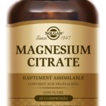 SOLGAR MAGNESIUM CITRATE 60 TABLETS