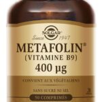 SOLGAR METAFOLIN VITAMIN B9 50 TABLETS