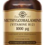SOLGAR METHYLCOBALAMINE VITAMIN B12 1000 G 30 CHEWABLE TABLETS