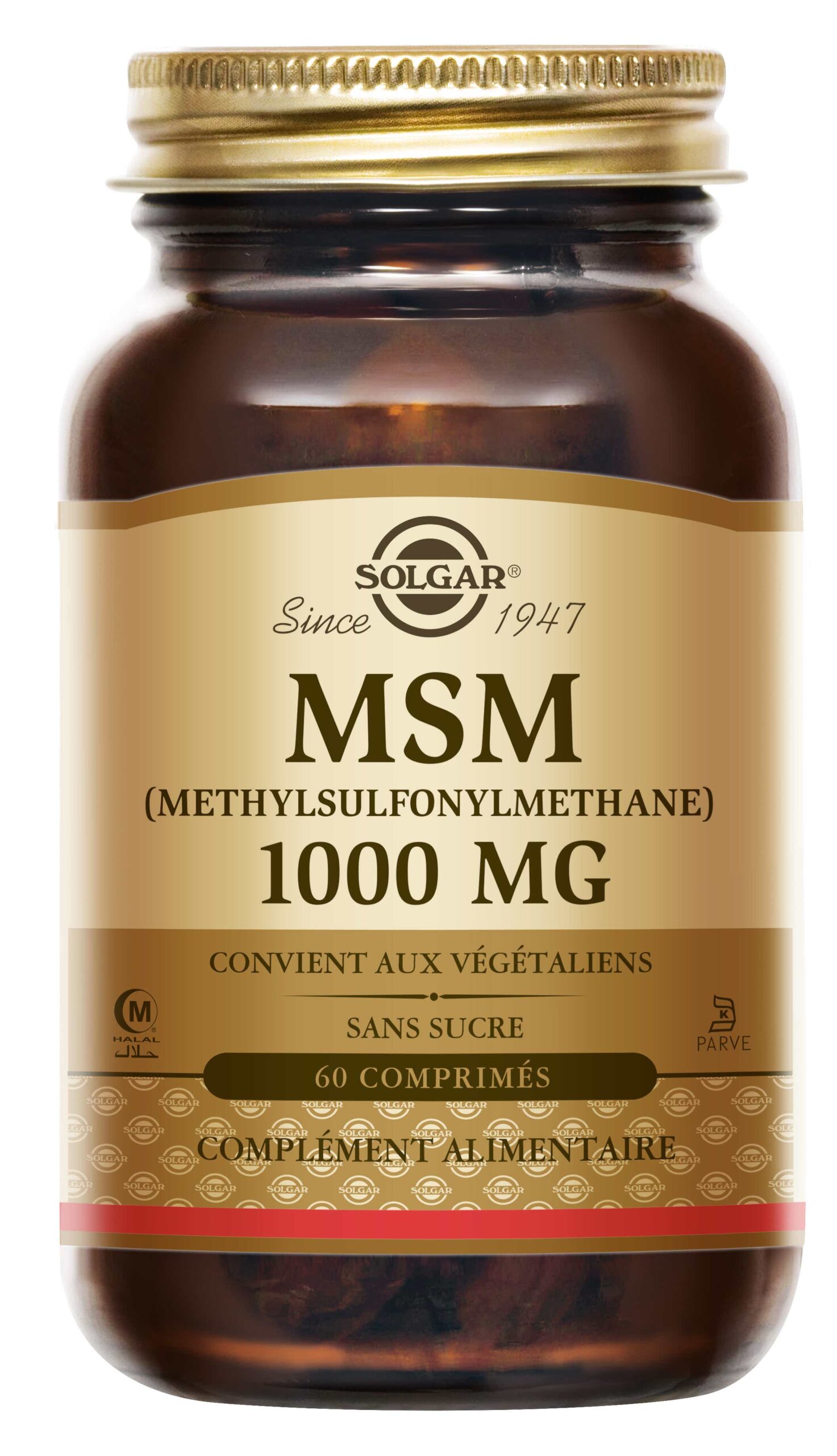 SOLGAR MSM 1000 MG 60 CAPSULES