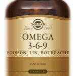 SOLGAR OMEGA 3 6 9 FISH FLAX BORAGE 60 CAPSULES