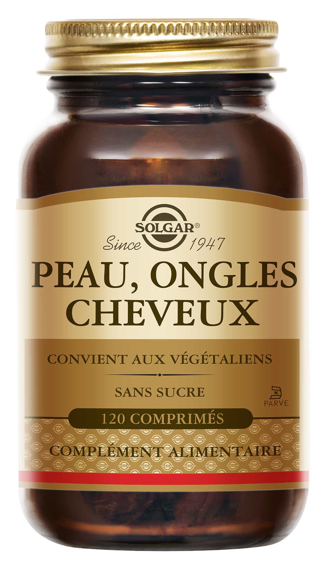 SOLGAR SKIN NAILS HAIR 120 TABLETS