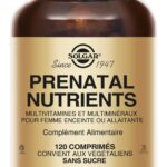 SOLGAR PRENATAL NUTRIENTS 120 TABLETS