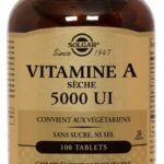 SOLGAR DRY VITAMIN 5000 IU 100 TABLETS
