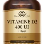 SOLGAR VITAMIN D3 400 IU 10 MICROGRAMS 100 SOFTGELS SOFT CAPSULES
