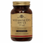 SOLGAR VITAMIN D3 400 IU 100 SOFGELS