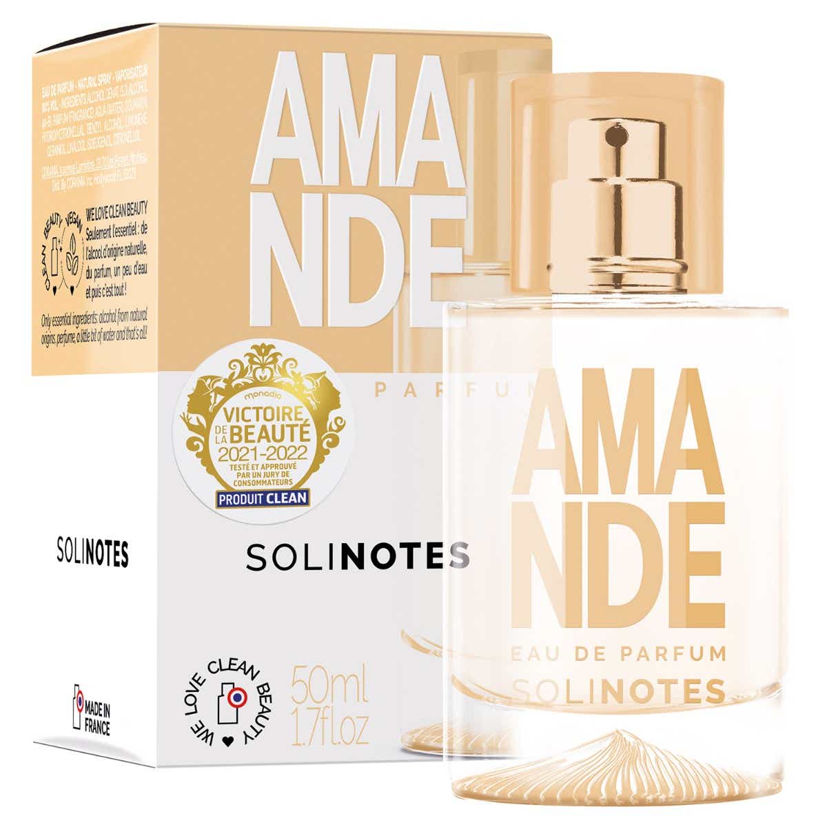 SOLINOTES EAU DE PARFUM ALMOND 50ML