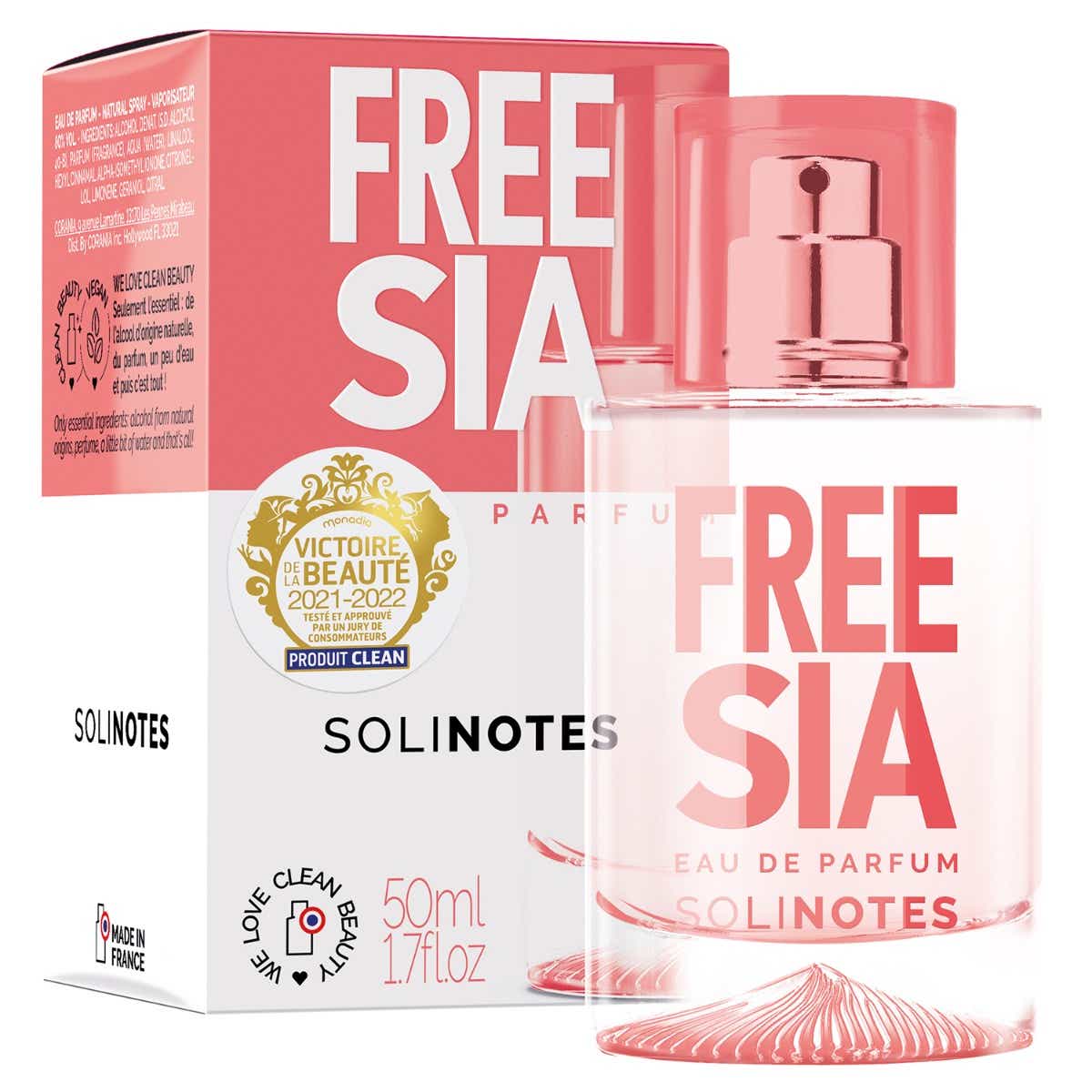 SOLINOTES EAU DE PARFUM FREESIA 50ML