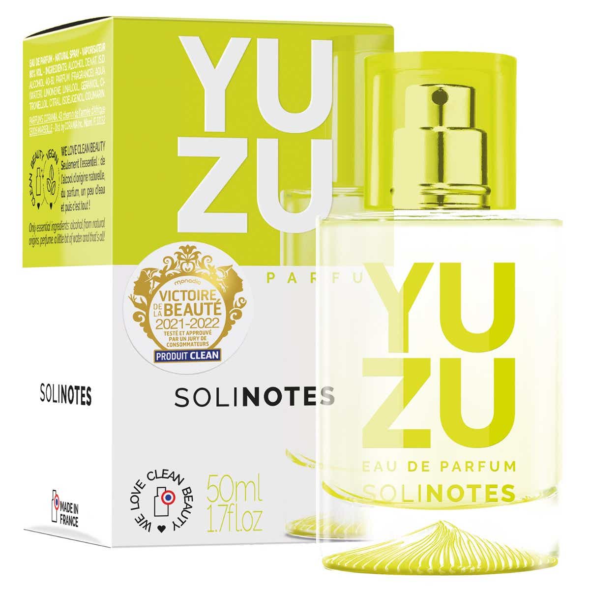 SOLINOTES EAU DE PARFUM YUZU 50ML