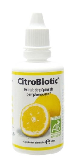 SOURCE CLAIRE CITROBIOTIC ORGANIC GRAPEFRUIT SEED EXTRACT 50ML