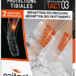 SPORT TIBIAL PROTECTIONS 2 REUSABLE PROTECTIONS