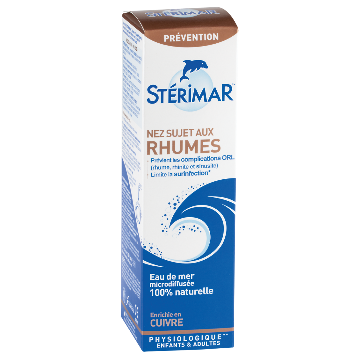 STERIMAR STERIMAR COPPER NOSE PRONE TO INFECTIONS 100ML