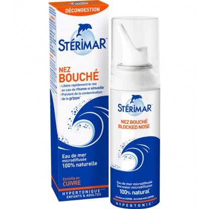 STERIMAR STERIMAR NOSE MOUTH HYPERTONIC SOLUTION 100ML