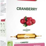 SUPERDIET ORGANIC CRANBERRY 20 BULBS OF 15 ML