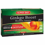 SUPERDIET GINKGO BOOST ORGANIC 20AMPOULES