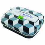 SUPERWHITE BLACK EDITION MINI MINTS INTENSE MINT TABLETS 50 PIECES