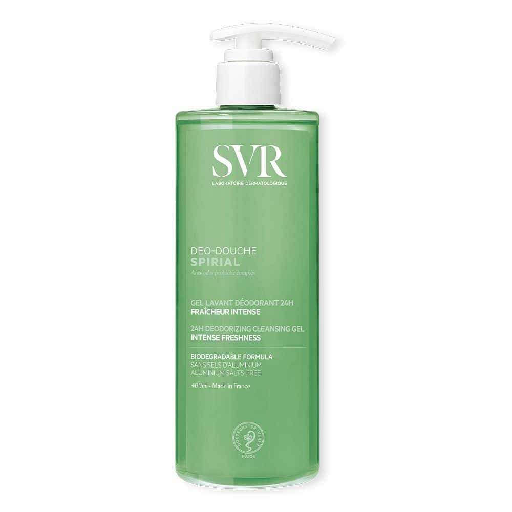 SVR SPIRIAL DEO SHOWER CLEANSING GEL DEODORANT 24H 400ML