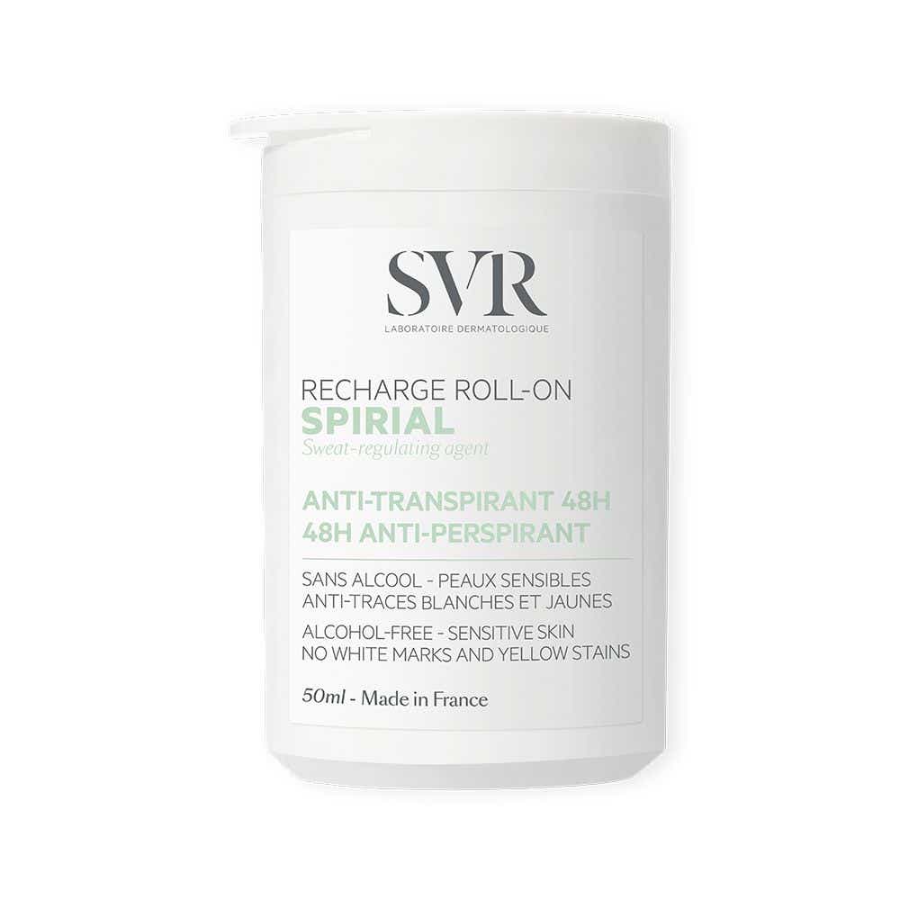 SVR SPIRIAL ANTI-PERSPIRANT DEODORANT REFILL 48 ROLL ON 50ML