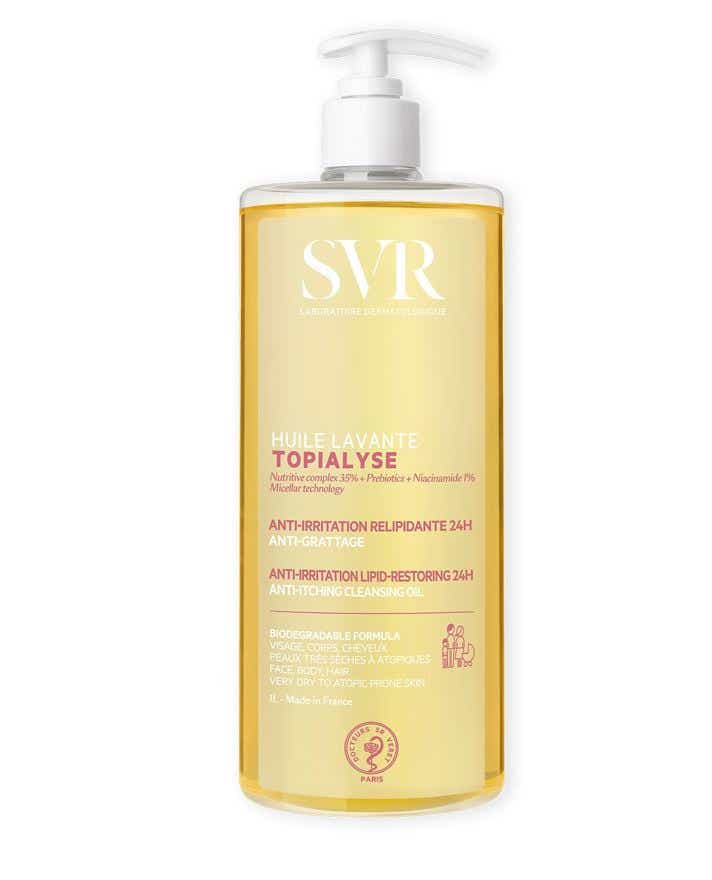 SVR TOPIALYSE ANTI-IRRITATION RELIPPING CLEANSING OIL 1L