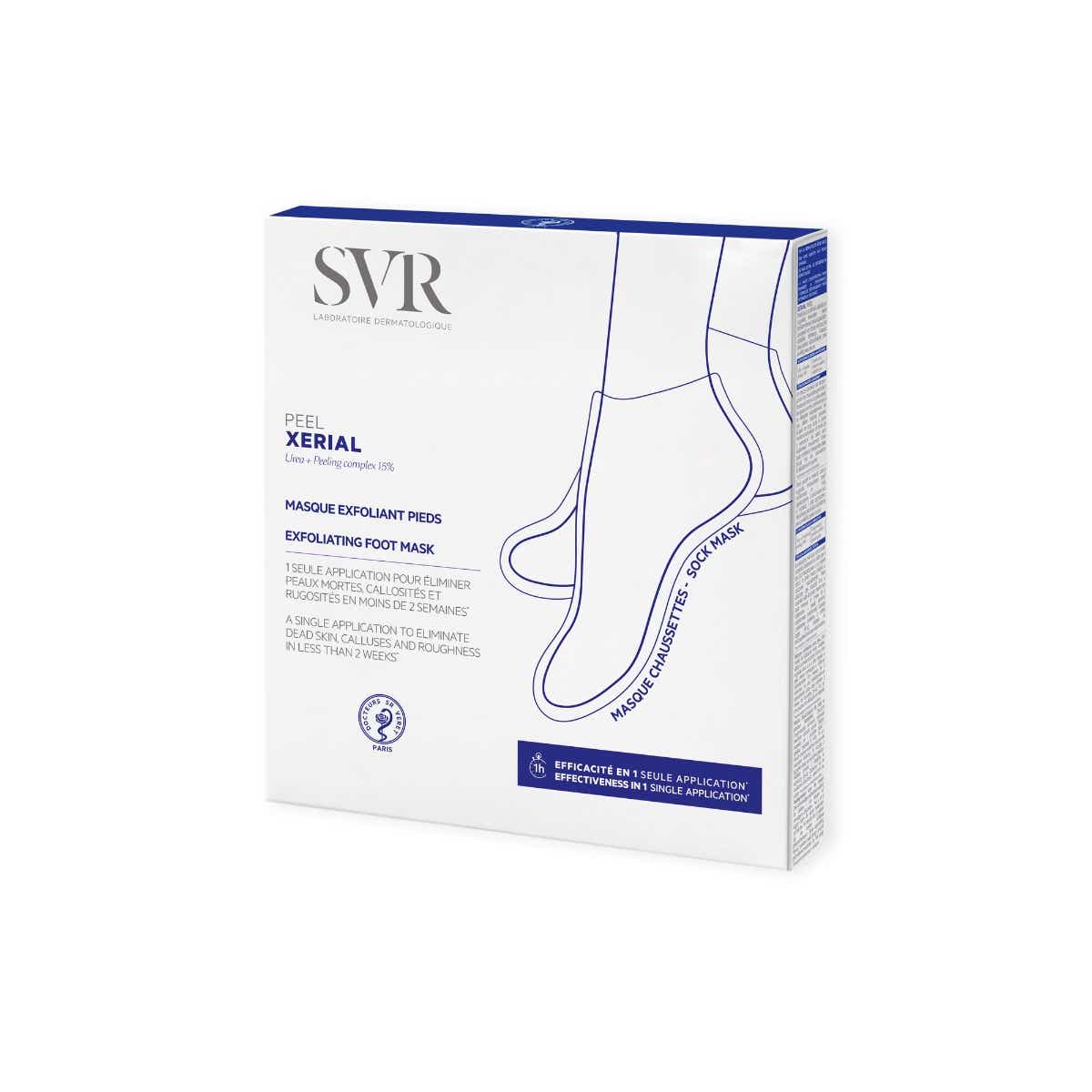 SVR XERIAL PEEL EXFOLIATING FOOT MASK 1 PAIR