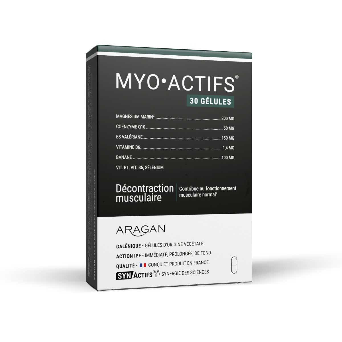 MYO ACTIVE SYNACTIVES MUSCLE RELAXATION 30 CAPSULES