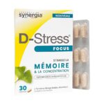 SYNERGIA D STRESS FOCUS MEMORY AND CONCENTRATION 30 TABLETS