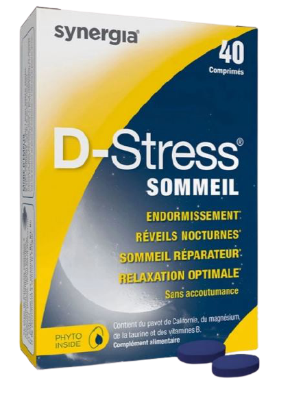 SYNERGIA D STRESS SLEEP 40 TABLETS