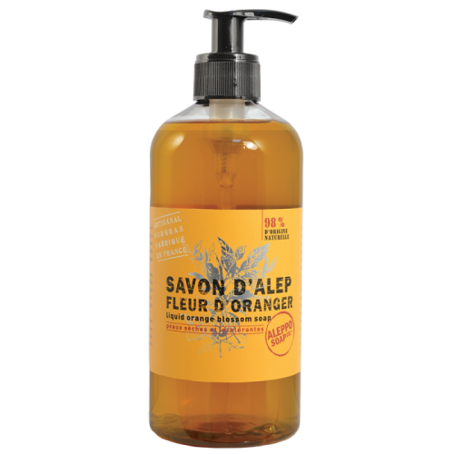 TADE ALEPPO SOAP LIQUID ORANGE FLOWER 500ML