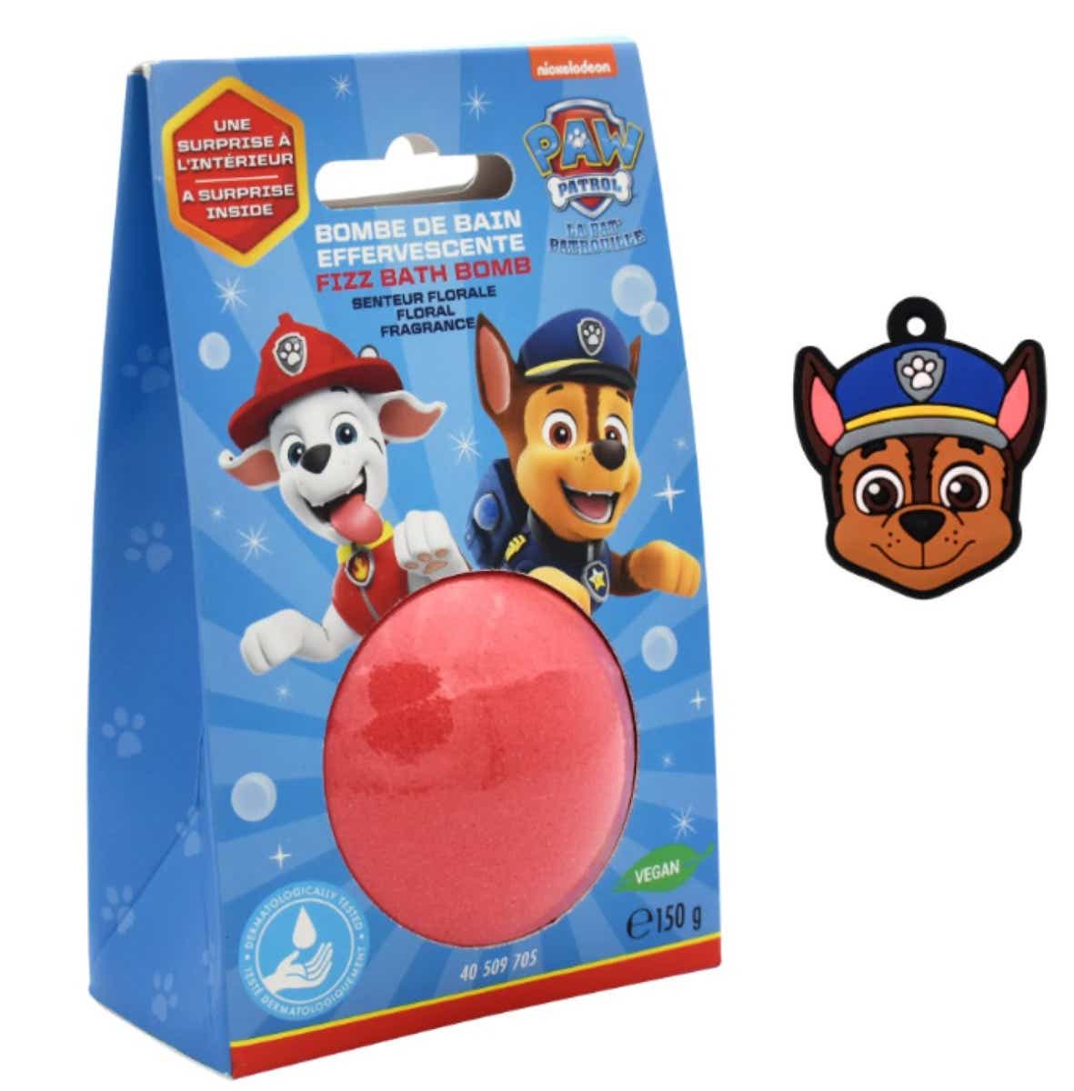 TAKE CARE BATH BALL PAW PATROL SURPRISE MEDALLION